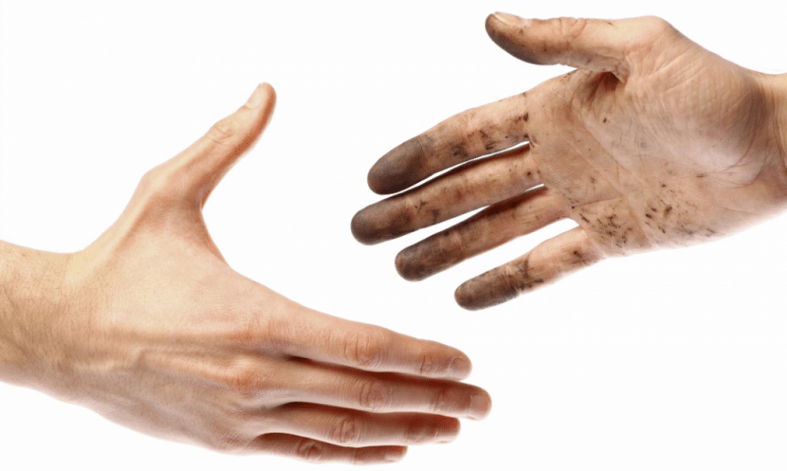 Dirty hands are the cause of parasitic infection
